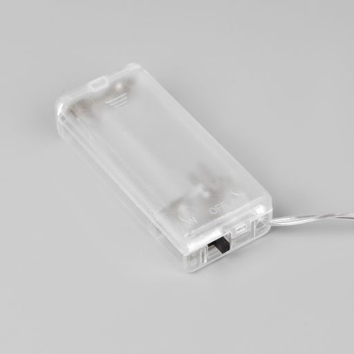 Гирлянда Нить 2 м с насадками Сова, IP20, прозрачная нить, 10 LED, батарейки AAх2 (нет в комплекте), свечение тёплое белое - Luazon lighting фото 6