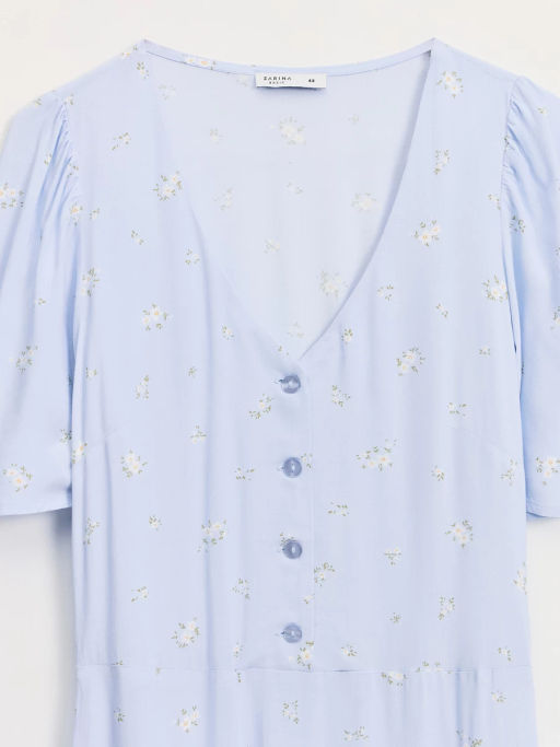 Платье миди с треугольным вырезом ZR2605012914-253 / Zarina  фото 3