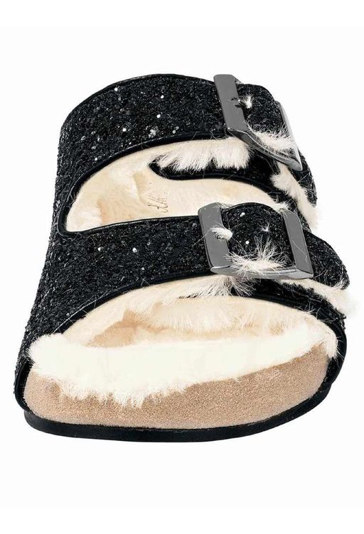 Шлепки, черные - Heine фото 5