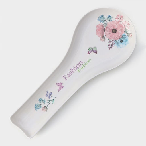 Подставка под ложку Изобилие, пластик, 2710 см, белая, рисунок МИКС - Simaland фото 7