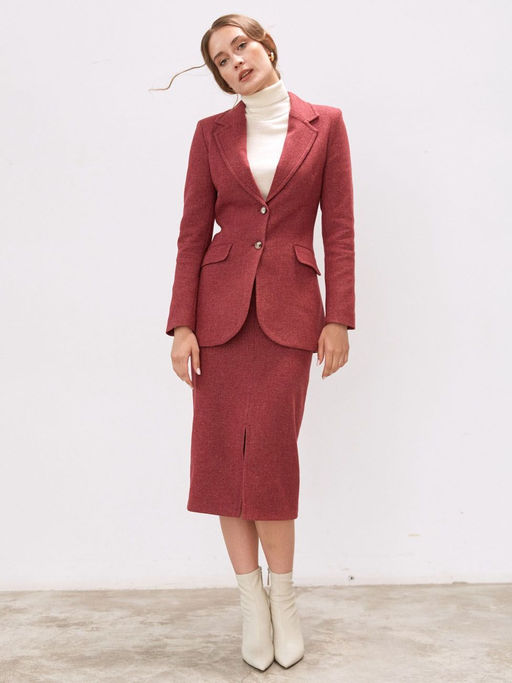 Жакет 132.140046/брусничный - Seven senses фото 6