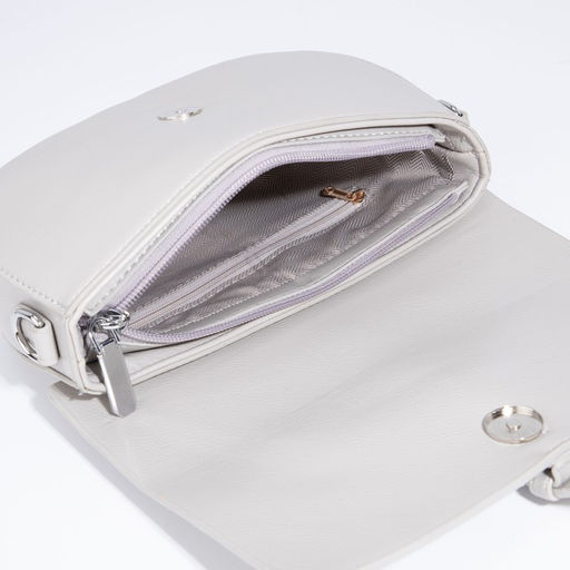 Сумка-мессенджер на магните, длинный ремень, цвет серый - Simaland фото 8