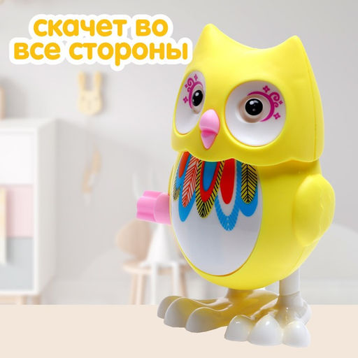 Игрушка заводная Сова, цвета МИКС - Simaland фото 4