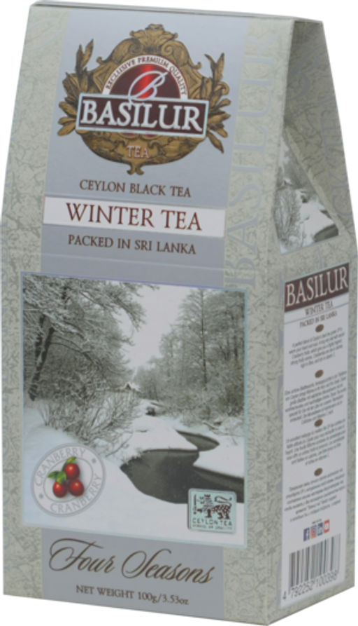 BASILUR. Four Seasons. Зимний черный 100 гр. карт.пачка
