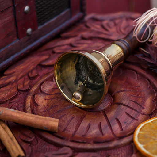 Колокольчик «Классика», 5.5×5.5×17 см, латунь