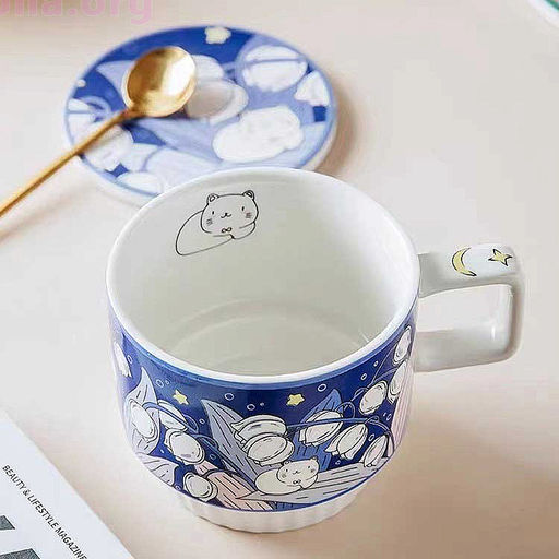 Кружка Cat in flowers - Купи слона фото 2