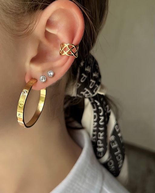 Серьги с куб.цирконием