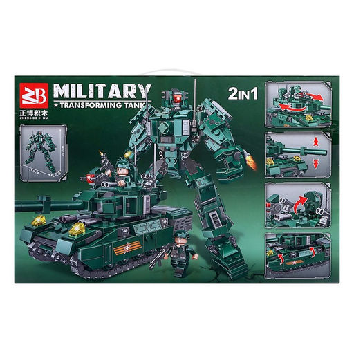 Конструктор Роботы. Танк-трансформер, 489 деталей - Simaland фото 5