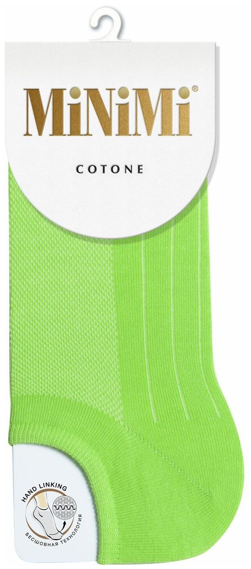 MINI COTONE 1101 носки жен. - verde - Minimi фото 2