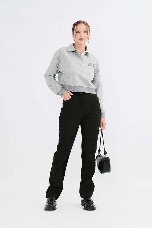 NOBBY, Женские утепленные брюки 177-19 (черный)