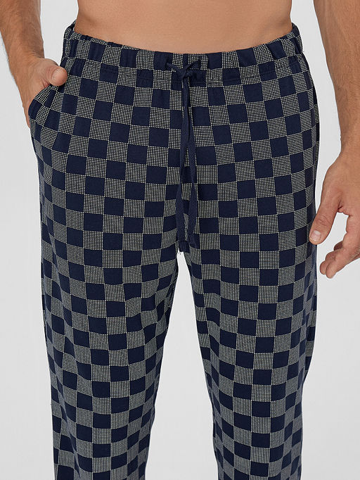 Брюки домашние мужские в крупную клетку - Mark formelle фото 4