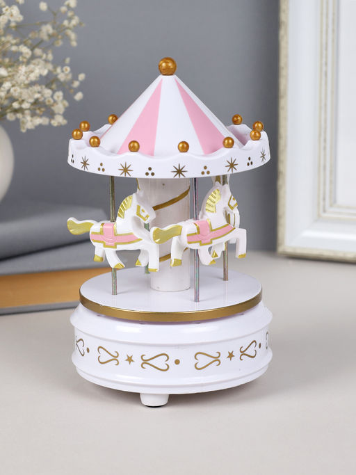 Шкатулка музыкальная Карусель 17х11 см / YR-106 /уп 36/72/ - Галеонтрейд фото 5