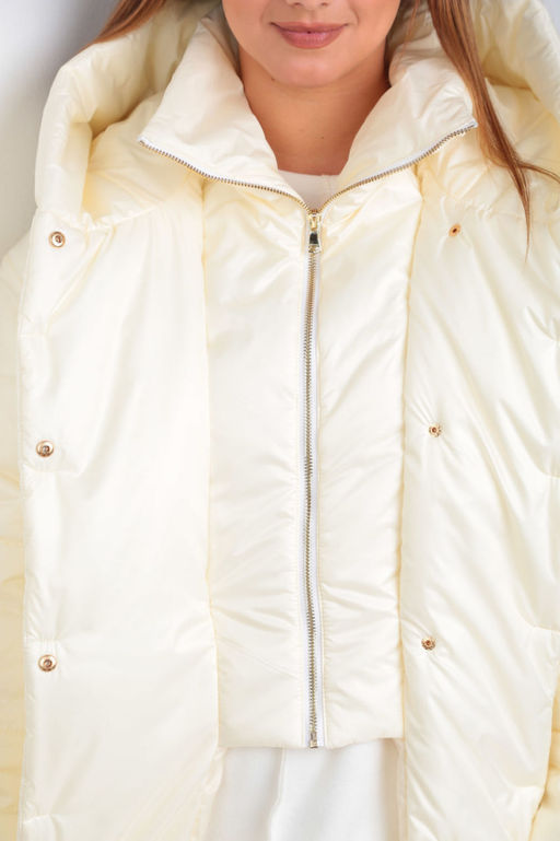 Куртка Diamant 1914-Р беж-какао фото 190