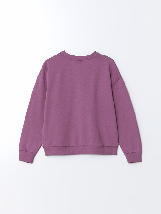 Bisiklet Yaka K?z ?ocuk Sweatshirt - Waikiki фото 2