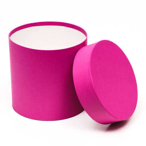 Набор шляпных подарочных коробок 5 в 1« Феерия» , розовый, 23×23 - 14×14 см