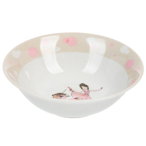 Салатник керамика, Балерина, 350 мл, 15 см, детский, Daniks (457972)  фото 2