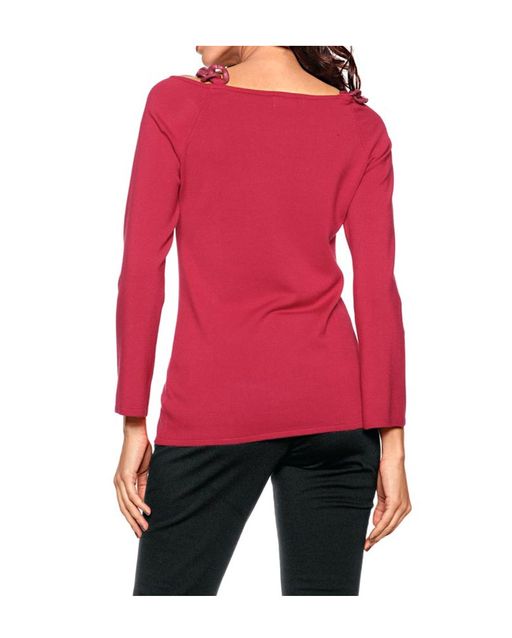 Пуловер, красный - Heine фото 4