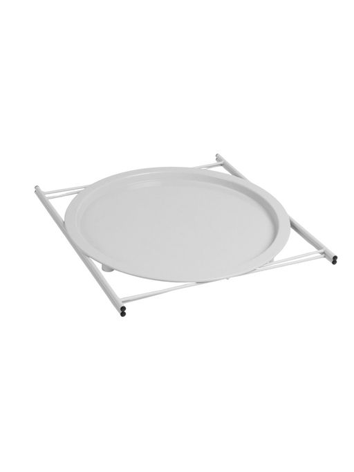 Столик журнальный «Клик Мебель», с подносом, 470×470×500 мм, цвет белый