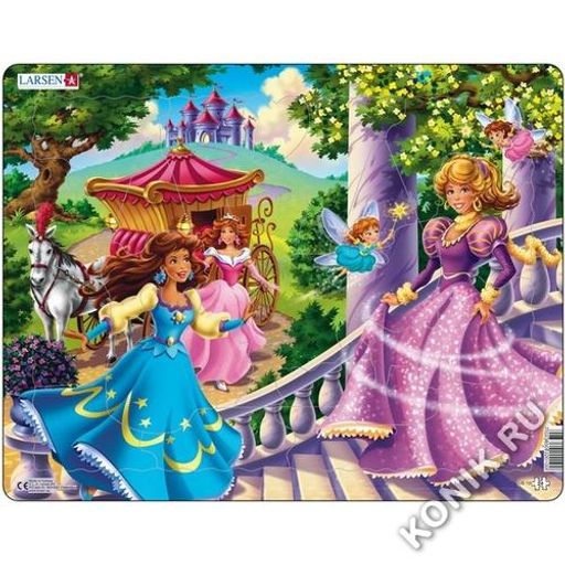 Пазл Принцессы, 24 эл.