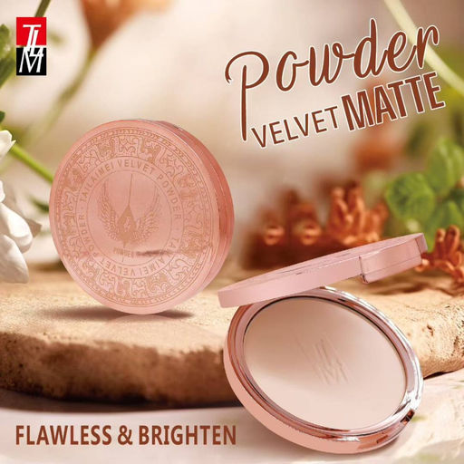 TLM Матирующая компактная пудра для лица, тон 103 Natural