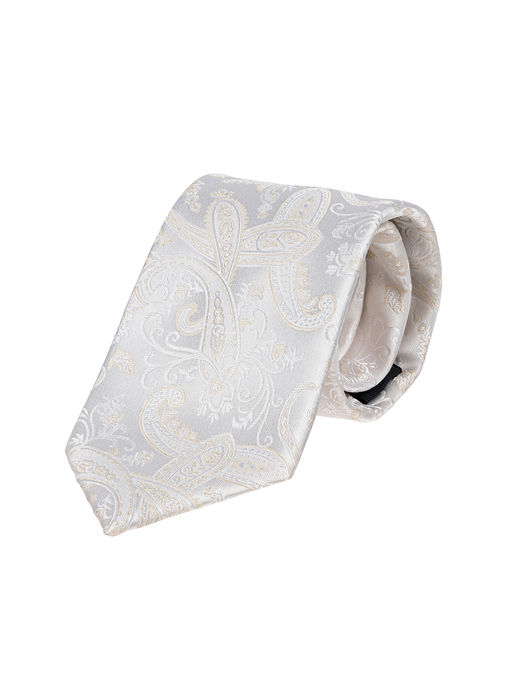 Галстук мужской с платком CARPENTER Carpenter-poly 8-айвори 304.1.09  фото 2