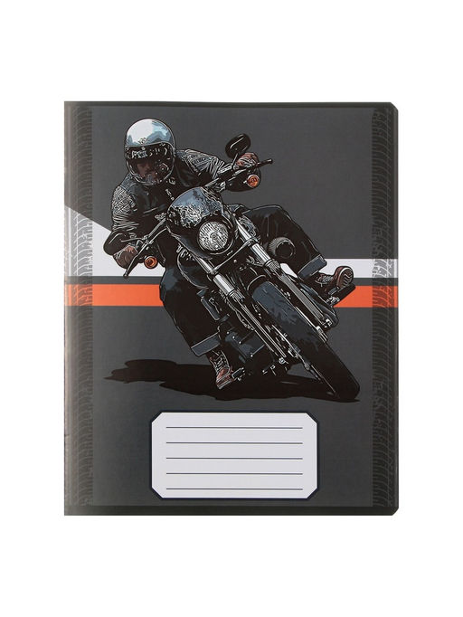 Комплект тетрадей из 10 штук, 18 листов в клетку Calligrata "Racing", обложка мелованная бумага, ВД-лак, блок офсет, 5 видов по 2 штуки