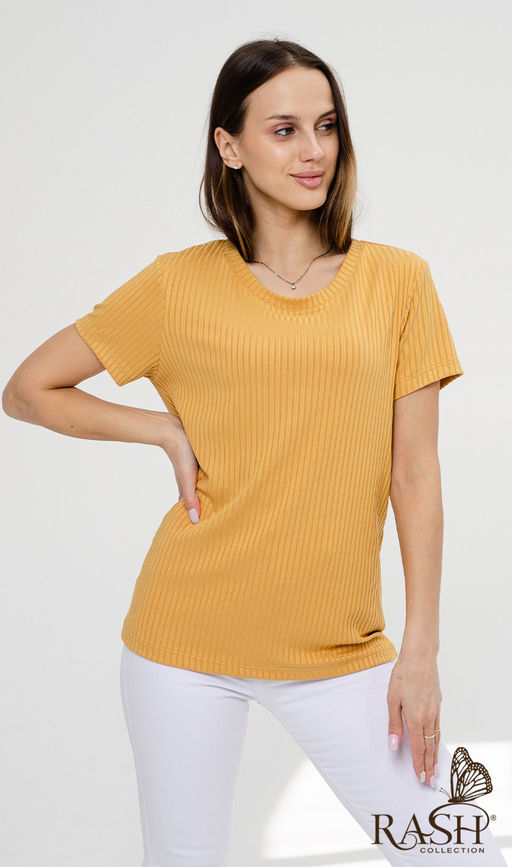 Футболка Лапша шафран Цвет:как на фото - Rash фото 4