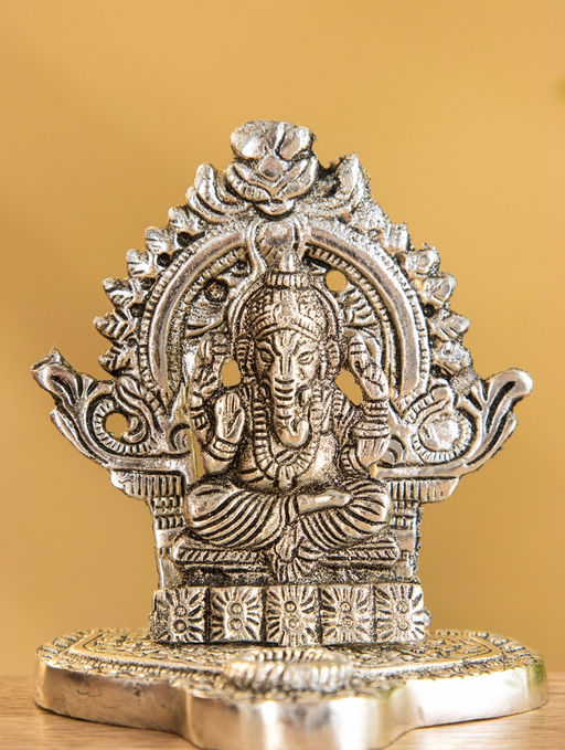 Подставка под благовония «Ганеша в храме», 6.5×7.5×8.5 см, алюминий