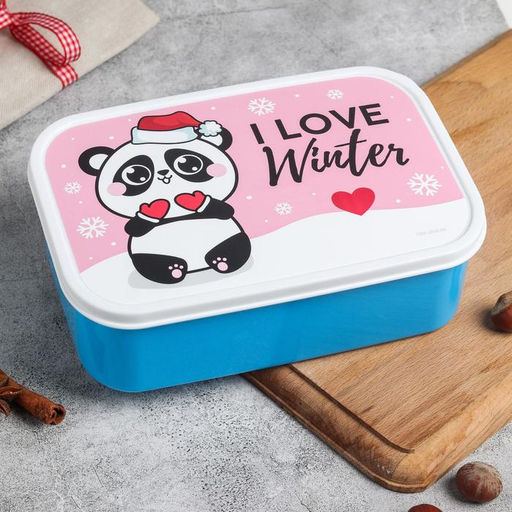 Ланч - бокс новогодний I love winter, 1.2 л