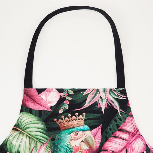 Фартук Этель Tropical parrots 60*70 см, 100% хлопок, саржа 190 г/м2  фото 3