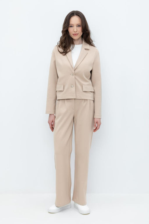 ЕВТ 4116/темно-бежевый брюки жен