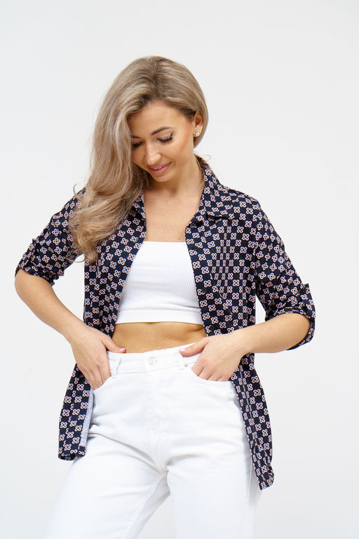 Рубашка Натали 36928 хлопок  фото 13