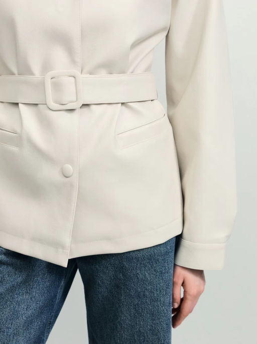 Куртка-рубашка с поясом ZR2604102208-60 / Zarina  фото 8