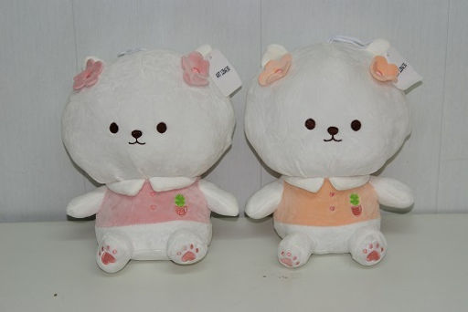 Мягкая игрушка Кошка с цветочками на голове 30 см (арт 1284/30) - Storyland фото 2