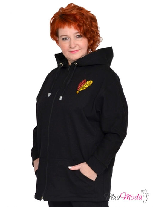 Толстовка Модель №1174 размеры 44-84 - Plusmoda фото 19