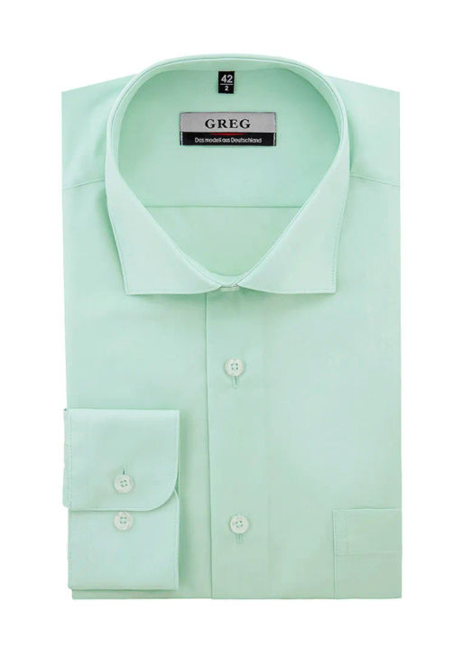 Сорочка мужская длинный рукав GREG 410/119/FR MINT