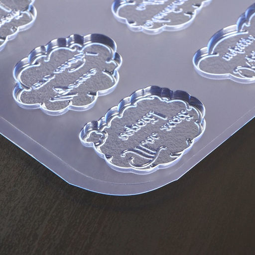 Форма для шоколада и конфет Ты мой герой!, 21?14?0,5 см, пластик, прозрачная - Simaland фото 5