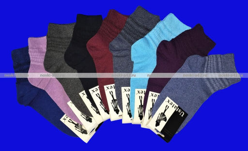 Цена за 10 пар. ЮстаТекс носки женские 2с15 СПОРТ ассорти 23-25 - Юста-текс фото 169