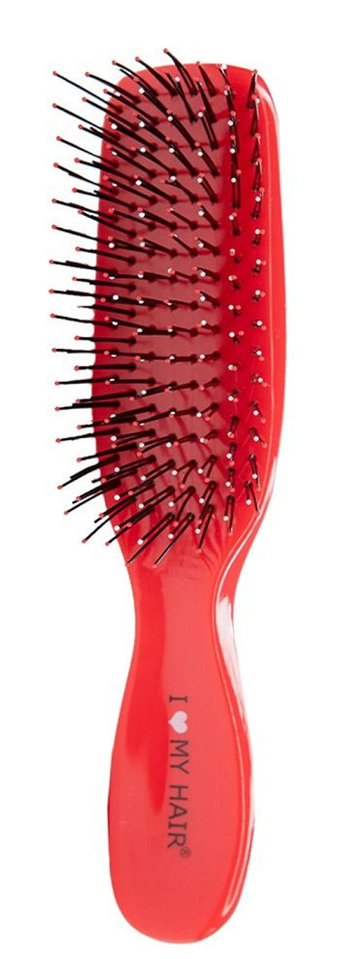 ILMH Spider 1503S Красная глянцевая Щетка для бережного распутывания волос, 17 см - I love my hair фото 3
