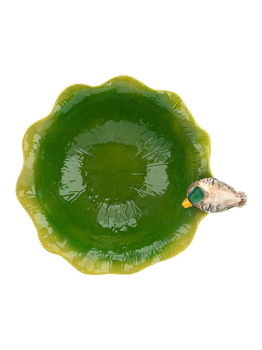 Салатник круглый 1 л 26*23,5*12,5 см "Уточка", керамика