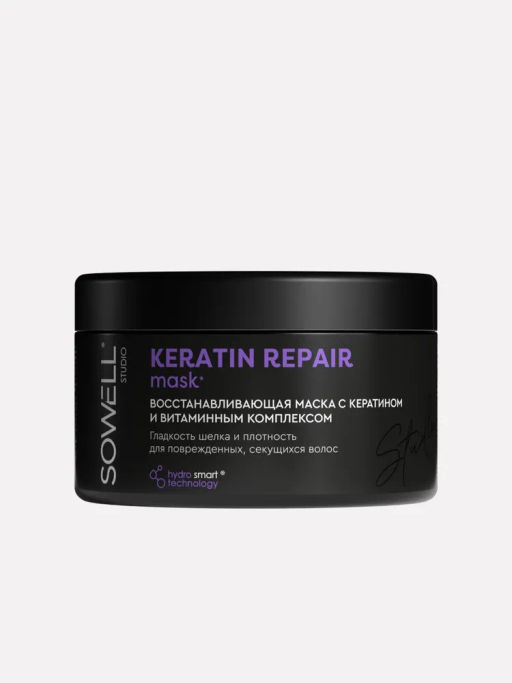 SOWELL маска 400мл Восстанавливающая д/волос Keratin Repair