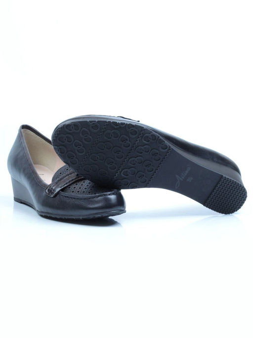 06-4773-1G34F BLACK Туфли женские (натуральная кожа) - Фабричный китай фото 16