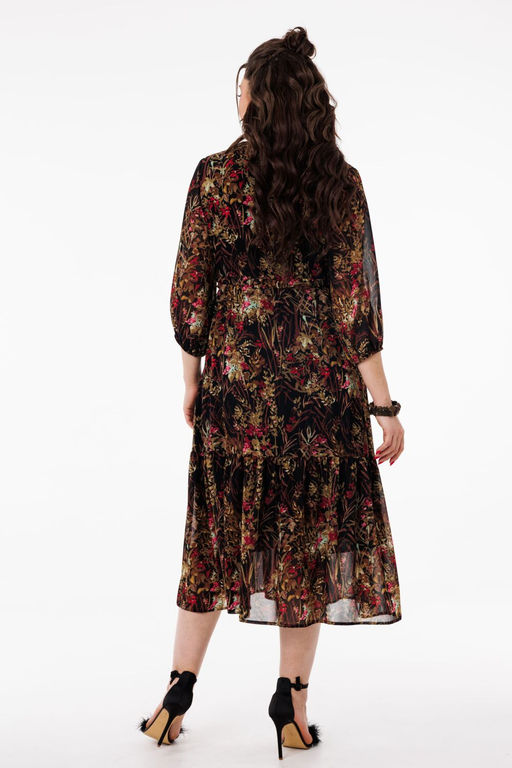 Платье ANELLI 1504 цвет явы  фото 7