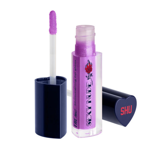 Блеск для губ мерцающий Sexy Nude, 449 мерцающий фиолетовый 195SH11488