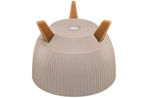 Кашпо 9,4 л 29*29*23 см "Винто" темно-бежевый (модель 661)