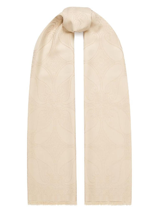 Палантин жен. шелк+виск 70х190 LSZ34-935-03 - Labbra фото 3