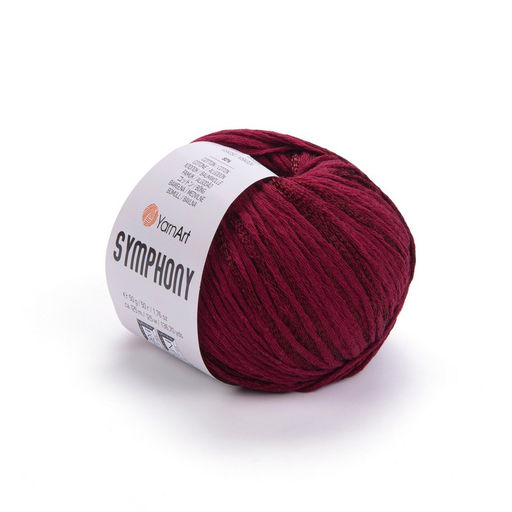 Симфония (Symphony) пряжа YarnArt 80%хлопок 20%вискоза 10х50г/125м  фото 14