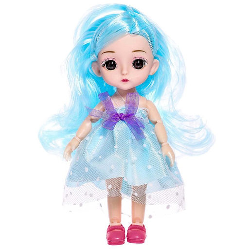 Кукла модная шарнирная Вуд в платье, МИКС - Simaland фото 6