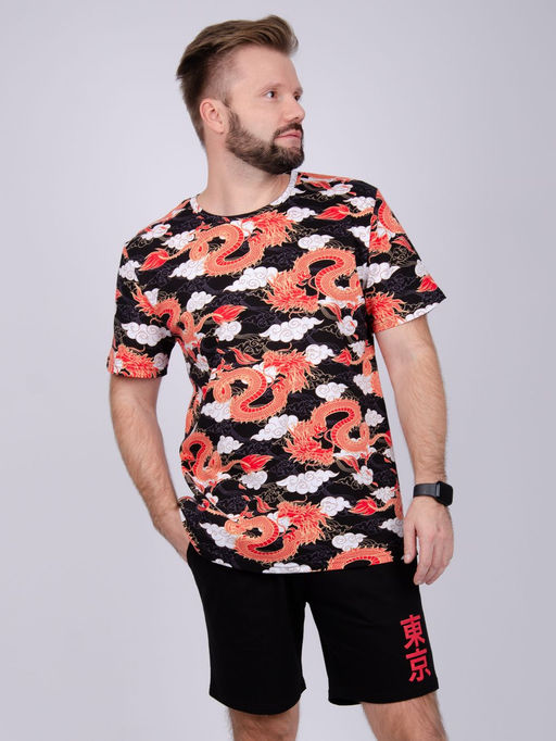 Костюм "Драконы" шорты, трикотаж