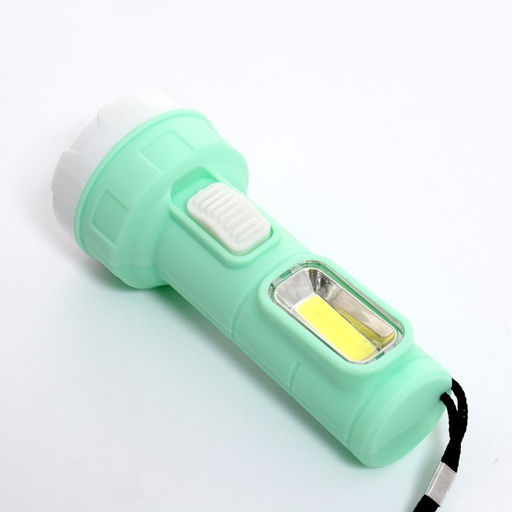 Фонарь ручной, 1 Вт LED, боковой 5 Вт COB, 2 режима, 1 AA, 10.4 х 4.3 см - Simaland фото 3